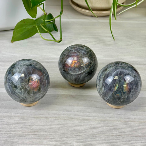 Sunset Labradorite Sphere