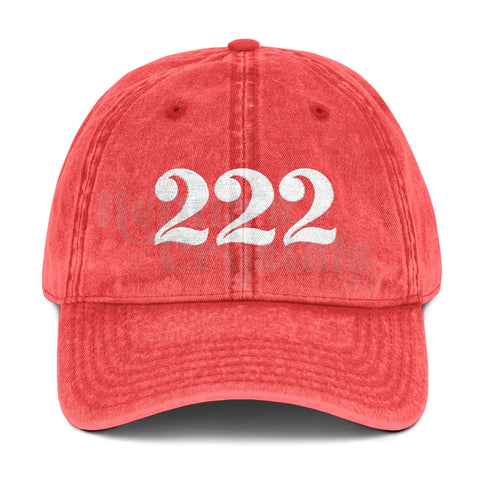 Angel Number Vintage Cap