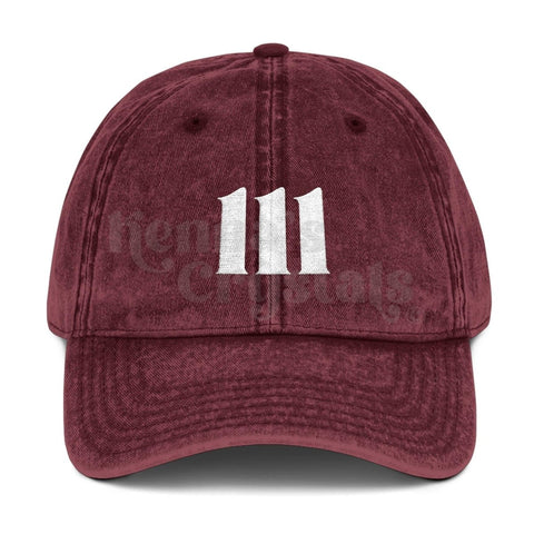 Eco Retro Angel Cap Hats Maroon One size 111 61 - Kenna's Crystals from TikTok