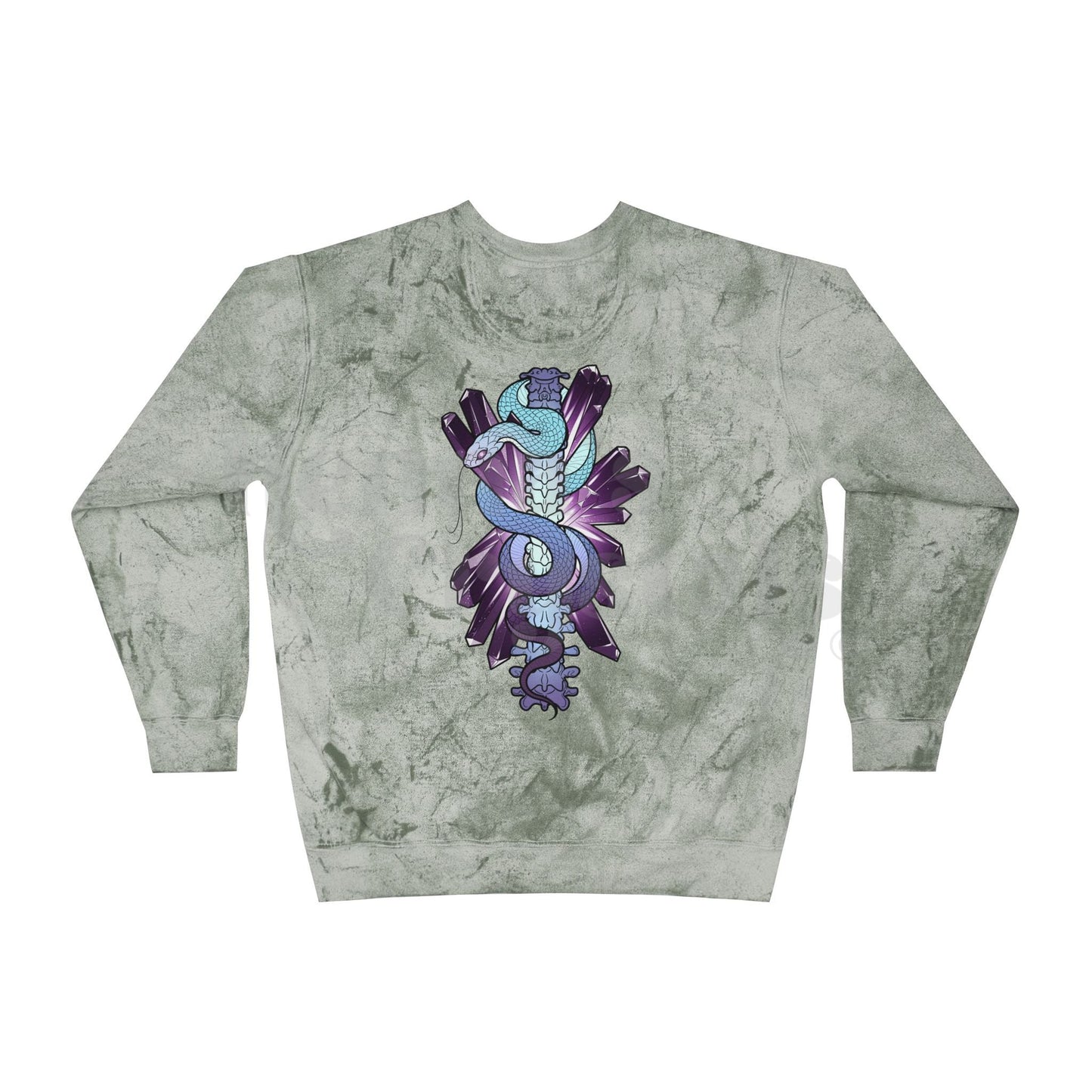 "Violet Venom" Crewneck Sweatshirt