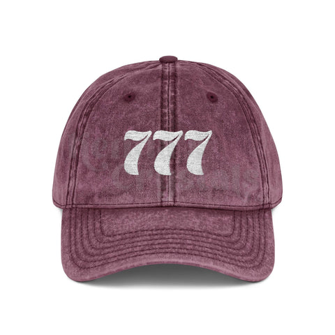 Angel Number Vintage Cap