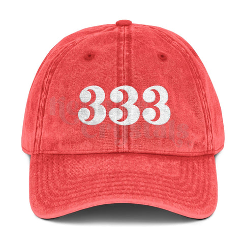Angel Number Vintage Cap