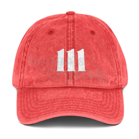 Angel Number Vintage Cap