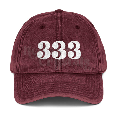 Angel Number Vintage Cap
