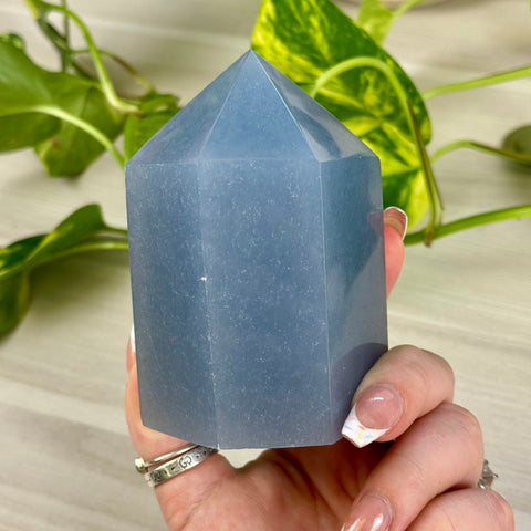 Chunky Top Quality Angelite Tower