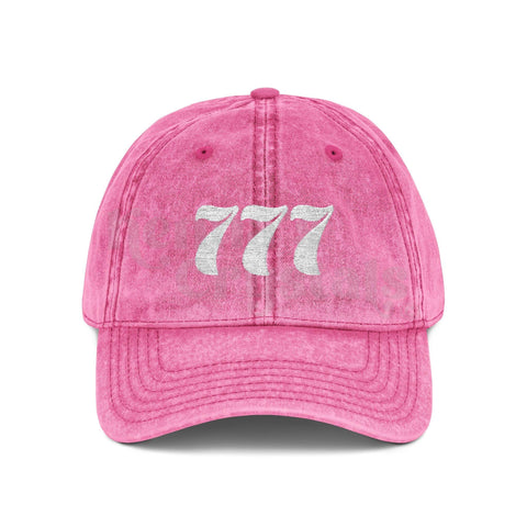 Angel Number Vintage Cap