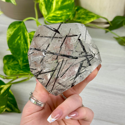 Tourmaline In Quartz Free Form