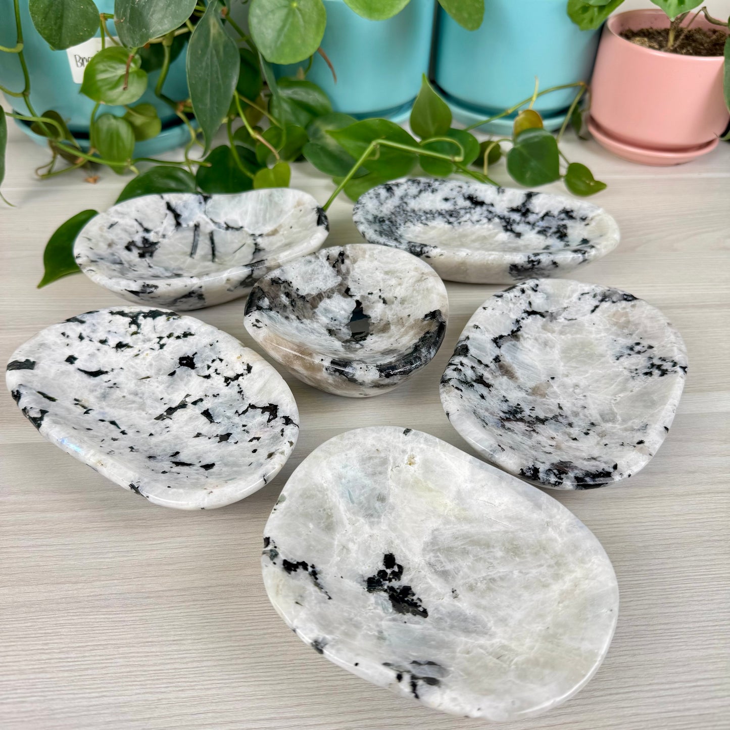 Rainbow Moonstone Bowl