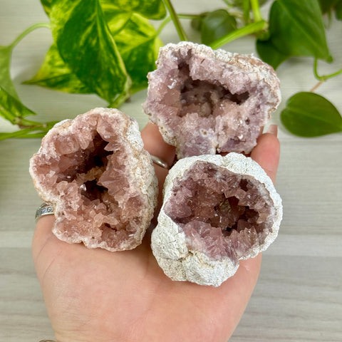 Pink Amethyst Geode