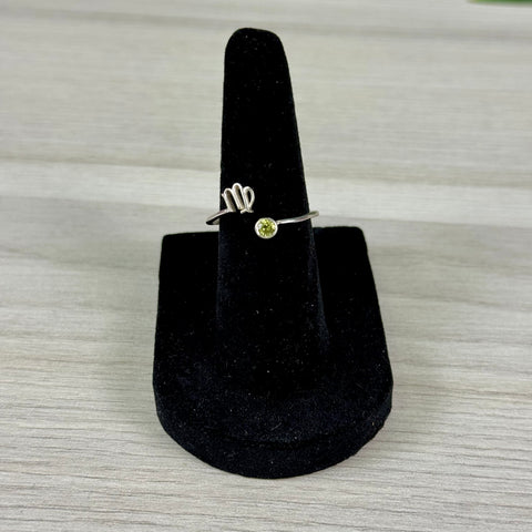 Sterling Silver Adjustable Zodiac Ring