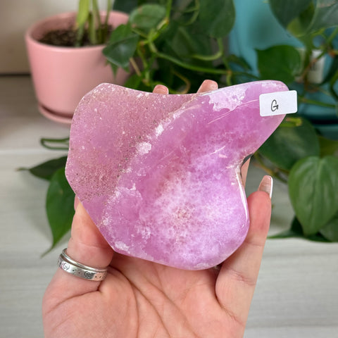 Pink Aragonite Free Form