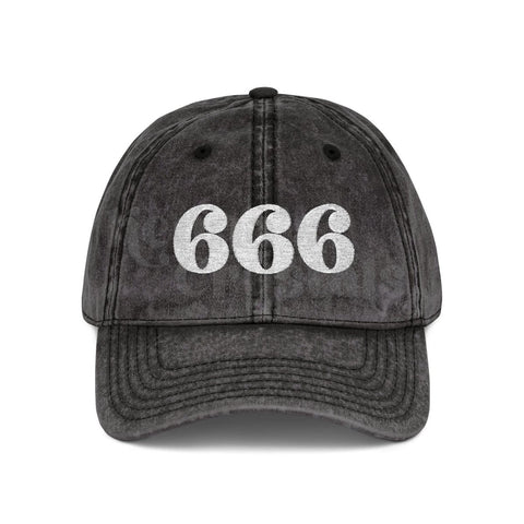 Eco Retro Angel Cap Hats Black One size 666 2 - Kenna's Crystals from TikTok