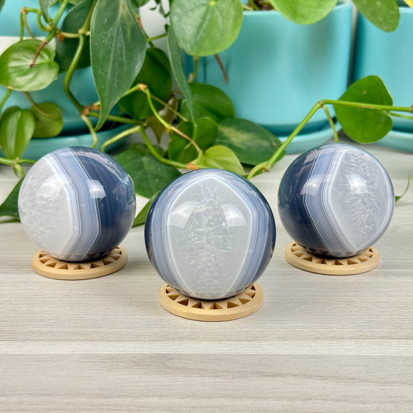 Orca Agate Sphere
