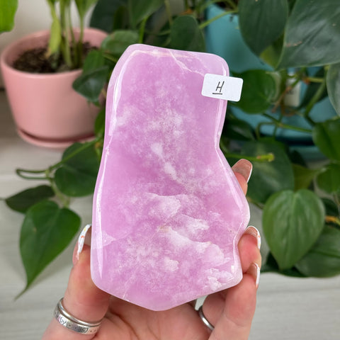 Banded Pink Aragonite Free Form