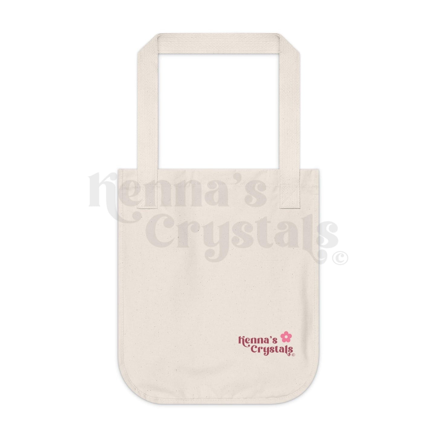 "We All Deserve A Greener Future" Earth Day Organic Canvas Tote Bag