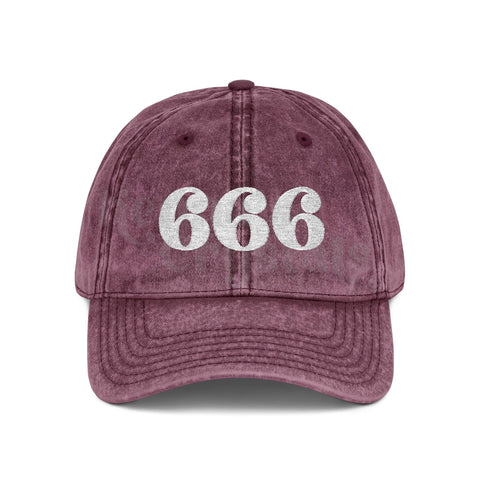 Angel Number Vintage Cap