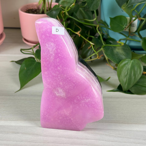 Banded Pink Aragonite Free Form