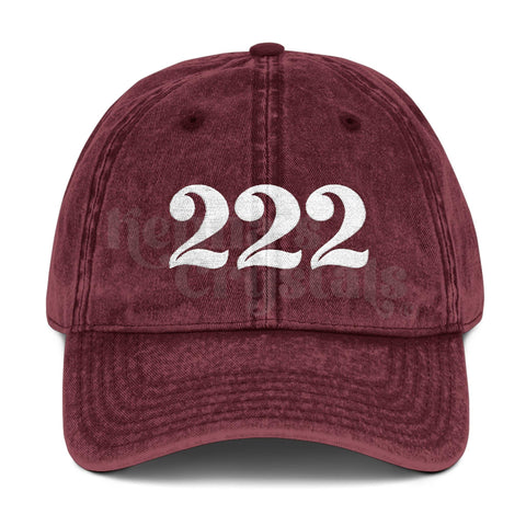 Angel Number Vintage Cap