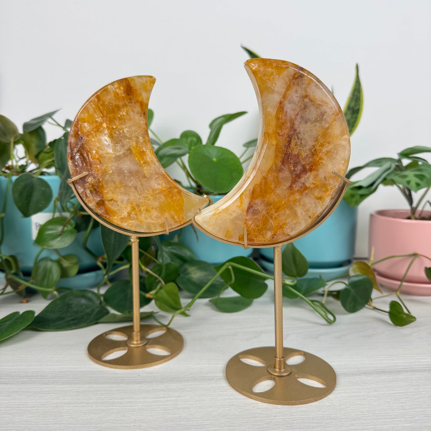 Golden Healer Moon (W/ Free Custom Stand)
