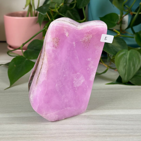 Banded Pink Aragonite Free Form