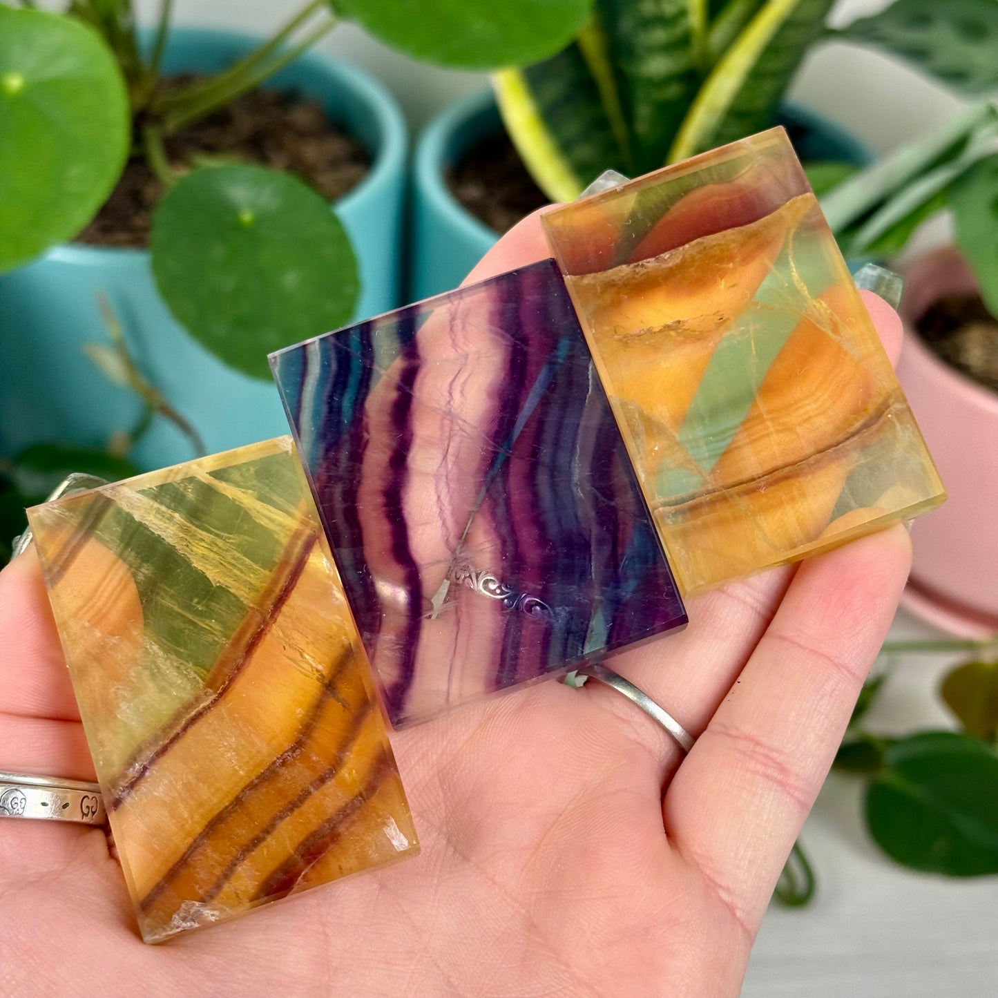 Rainbow Fluorite Window