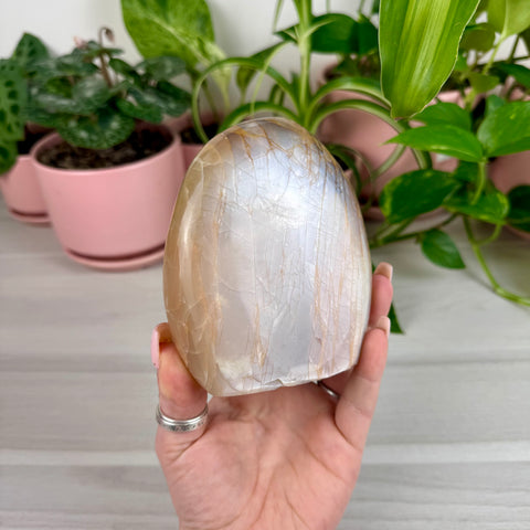 Peach Moonstone Free Form
