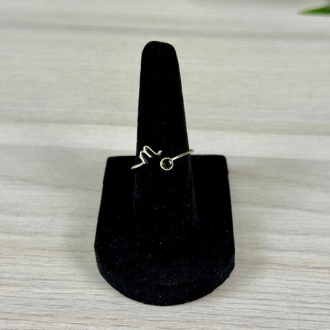 Sterling Silver Adjustable Zodiac Ring