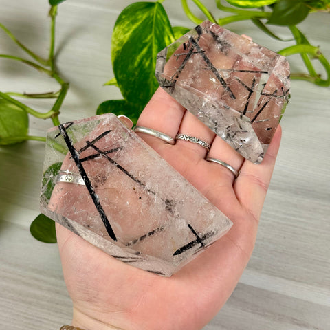 Tourmaline In Quartz Free Form