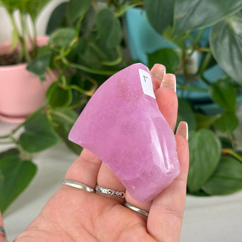 Pink Aragonite Free Form