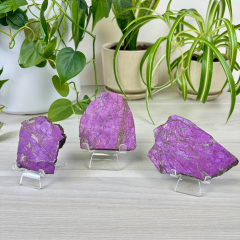 Raw Purpurite Slab
