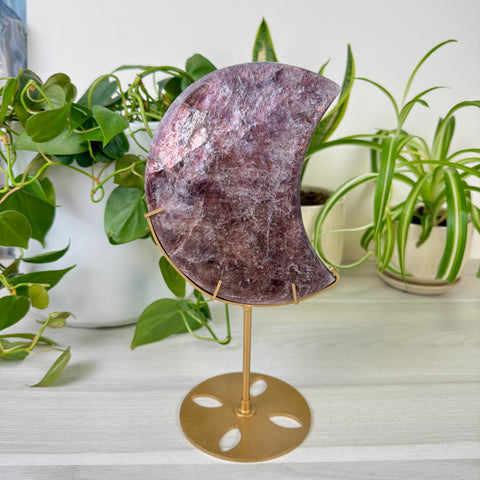 Lepidolite Moon