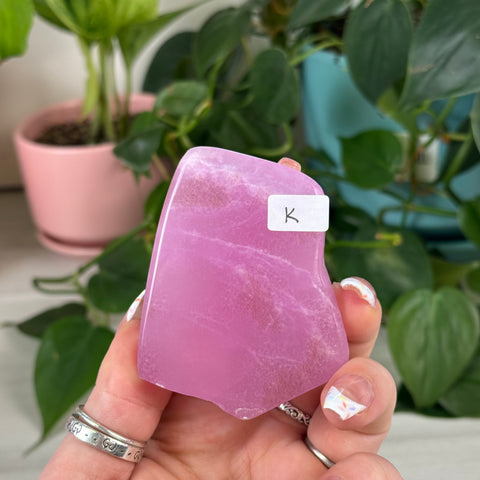 Pink Aragonite Free Form