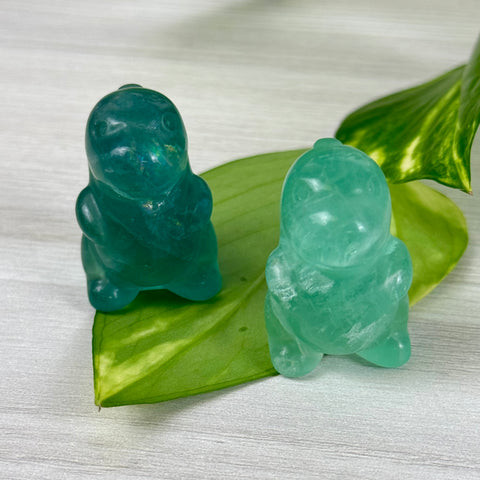 Green Fluorite Chubby Dino