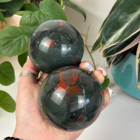 African Bloodstone Sphere