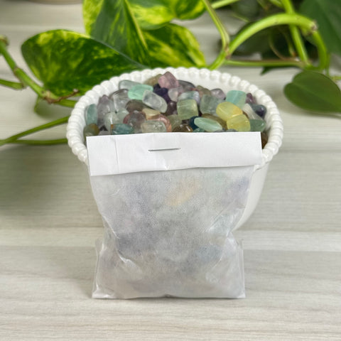 Rainbow Fluorite Chips (100g)