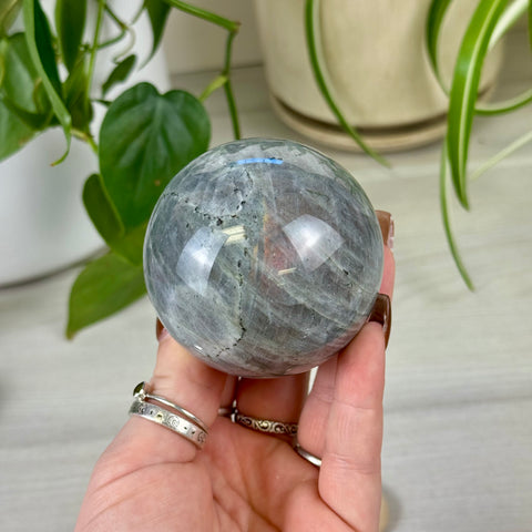 Sunset Labradorite Sphere