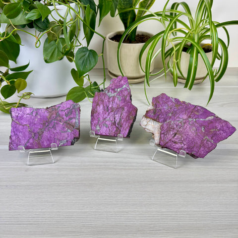 Raw Purpurite Slab