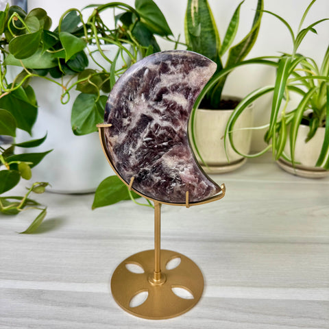Lepidolite Moon