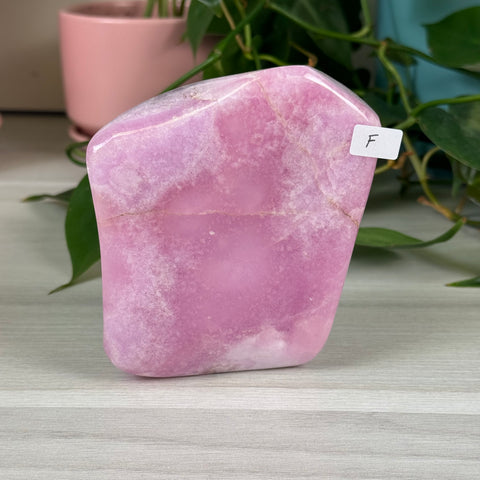 Banded Pink Aragonite Free Form