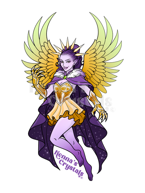 "Leona" Leo fairy sticker