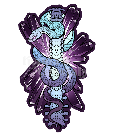 Hand-Drawn Collectible Violet Venom