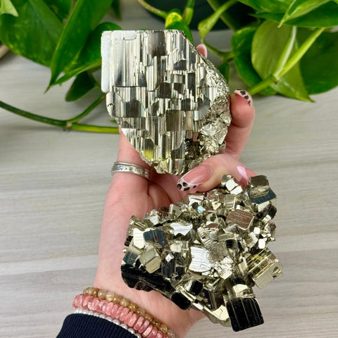 AAA Grade Pyrite Specimen 355 25 - Kenna's Crystals from TikTok