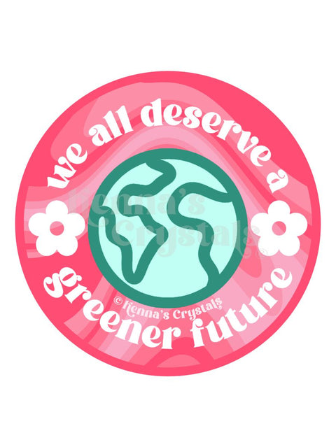 Bloom Sticker - Kenna's Crystals