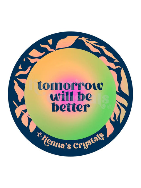 Future Eden Sticker - Kenna's Crystals
