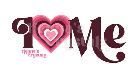 Aesthetic Sticker Love Me Sticker 1 - Kenna's Crystals from TikTok