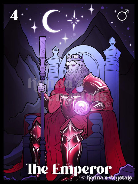 Aesthetic Sticker The Emperor Sticker 1 - Kenna's Crystals from TikTok
