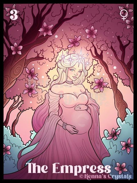 Aesthetic Sticker The Empress Sticker 1 - Kenna's Crystals from TikTok