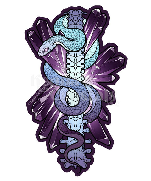 Aesthetic Sticker Violet Venom Sticker 1 - Kenna's Crystals from TikTok