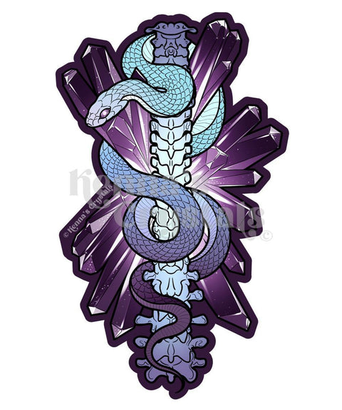 Aesthetic Sticker Violet Venom Sticker 1 - Kenna's Crystals from TikTok