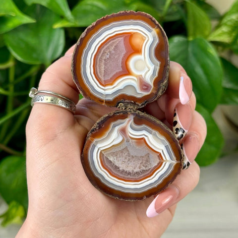 Agate Pairs (Listing A-L2) - Kenna's Crystals